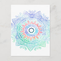 Ocean-madala. aqua bleu rose