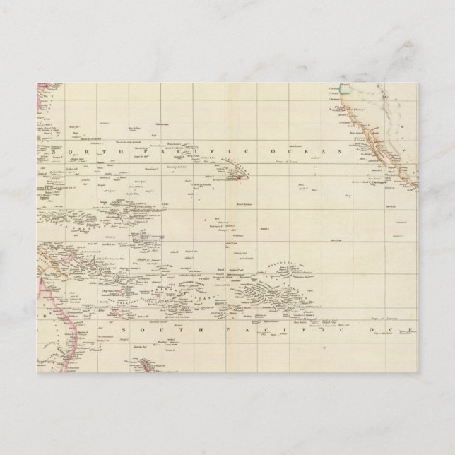 Carte Postale Océan Pacifique (Devant)