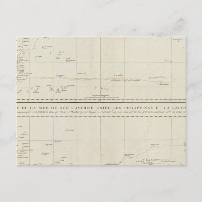 Carte Postale Océan Pacifique 8 (Devant)