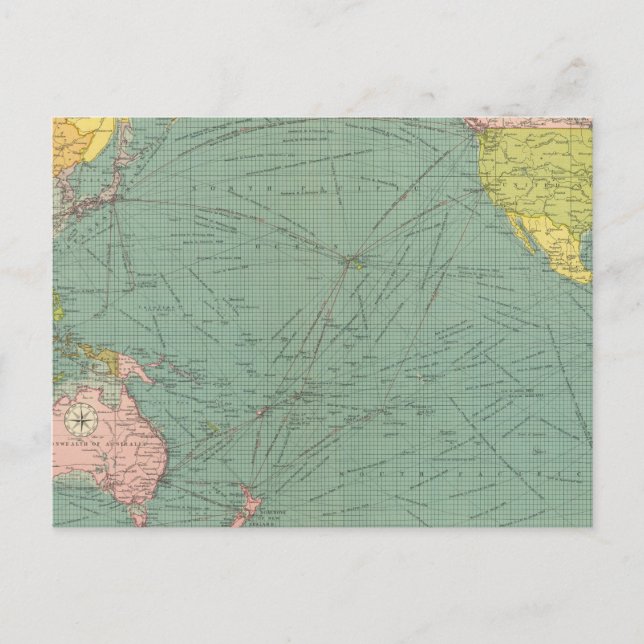 Carte Postale Océan Pacifique 9 (Devant)