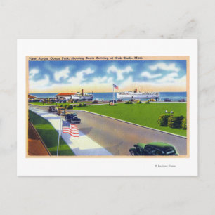 Carte Postale Ocean Park Vue des bateaux arrivant à Harbour