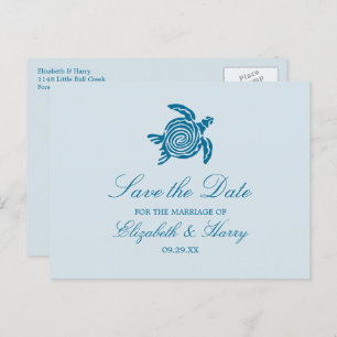 Carte Postale Ocean Sea Turtle, Sea Blue Beach Enregistrer la da