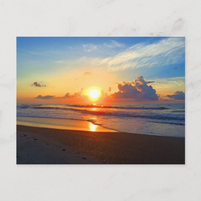 Carte Postale Ocean Sun (Devant)