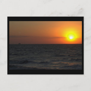 Carte postale Ocean Sunset Photo