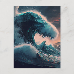 Carte postale Ocean Waves