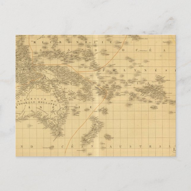 Carte Postale Océanie 2 (Devant)