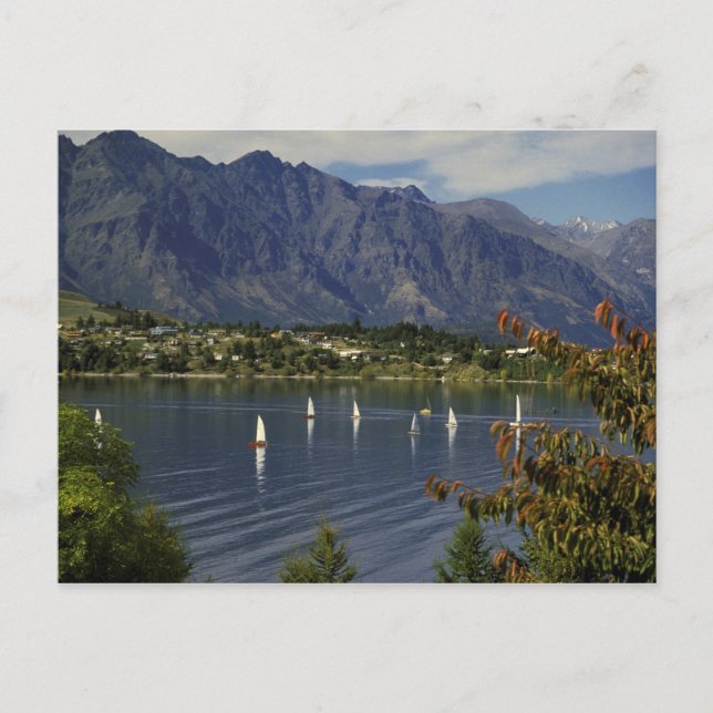 Carte Postale Océanie, Nouvelle-Zélande, Île du Sud, Queenstwon. (Devant)