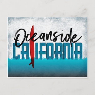 Carte postale Oceanside California Carte postale S