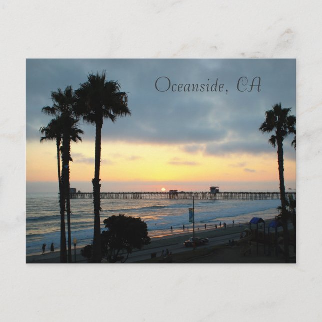 Carte Postale Oceanside, Californie (Devant)