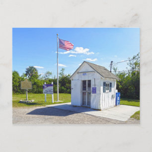 Carte Postale Ochopee, Floride, Poste, Plus petit aux États-Unis