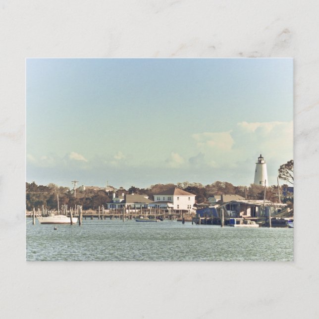 Carte Postale Ocracoke Light. (Devant)