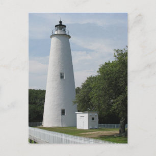 Carte postale Ocracoke, phare de Caroline du Nord