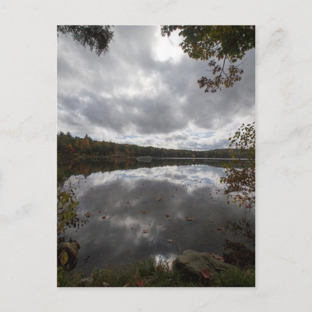 Carte Postale Octobre Vent (Devant)