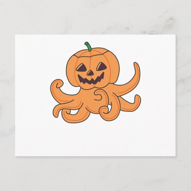 Carte Postale Octopus (Devant)