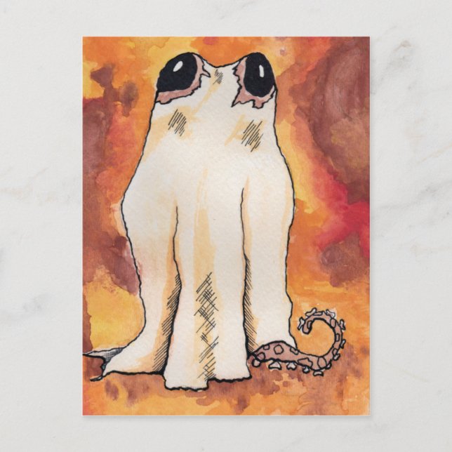 Carte Postale Octopus fantôme (Devant)