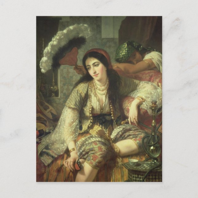 Carte Postale Odalisque (Devant)