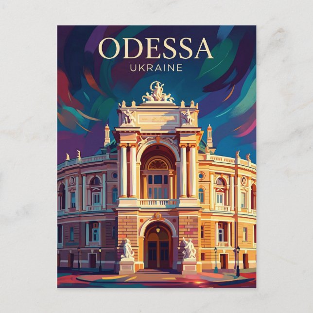 Carte Postale Odessa Ukraine (Devant)