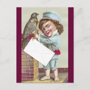 Carte Postale Odfellow Envoie Pigeon Post