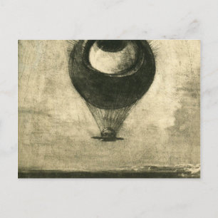 Carte Postale Odilon Redon Edgar Allan Poe