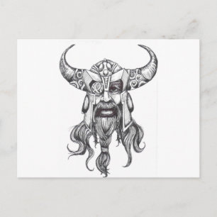 Carte Postale Odin le grand Dieu norse
