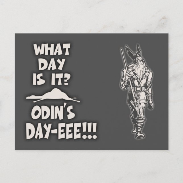 Carte Postale Odin's Day (Devant)