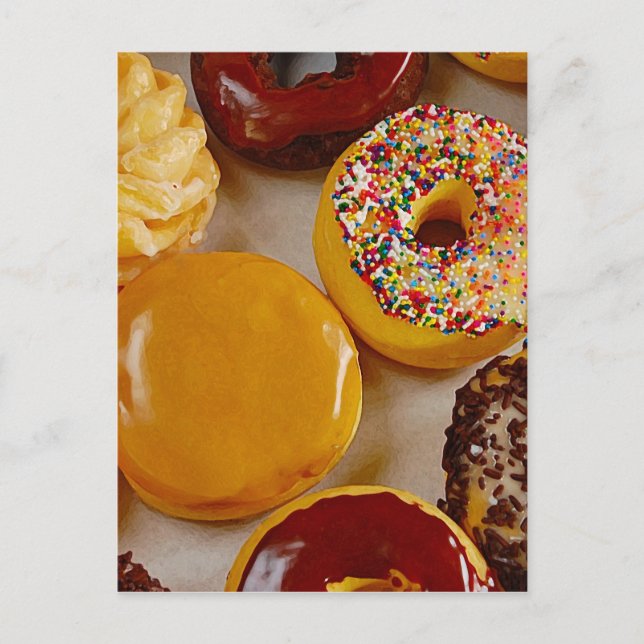 Carte Postale Odonuts assortés (Devant)