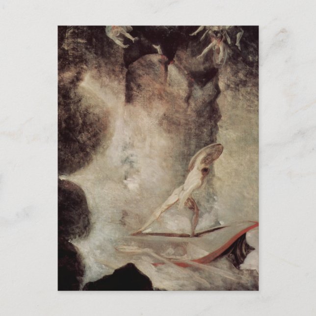 Carte Postale Odysseus Devant Scylla Et Charybdis (Devant)