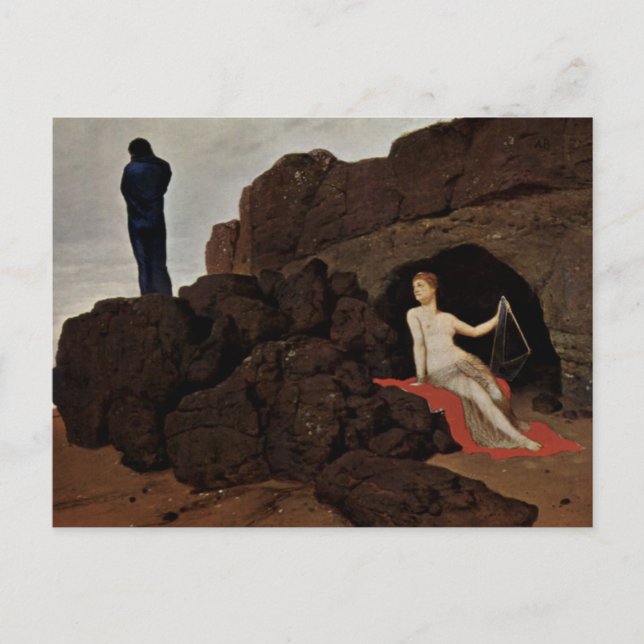 Carte Postale Odysseus Et Calypso (Devant)