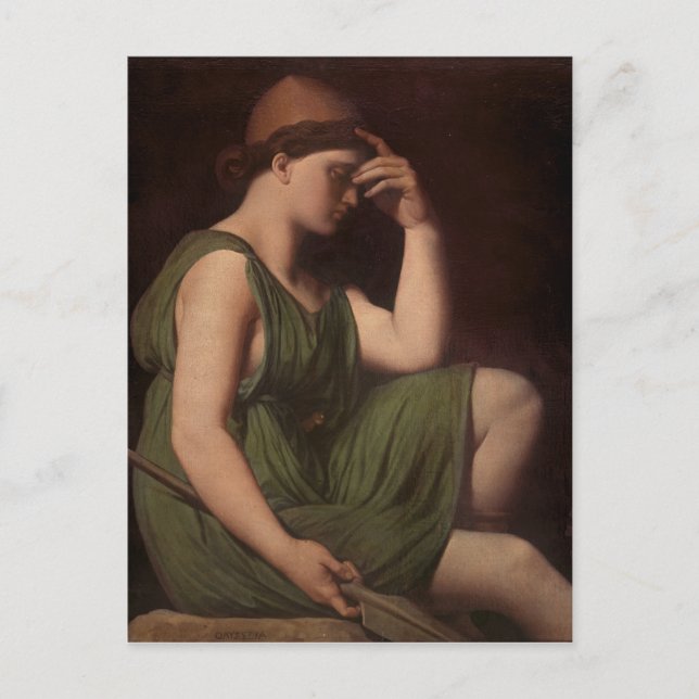 Carte Postale Odysseus, étude pour l'Apothéose de Homer (Devant)