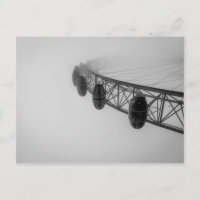 Oeil de Londres en brouillard épais