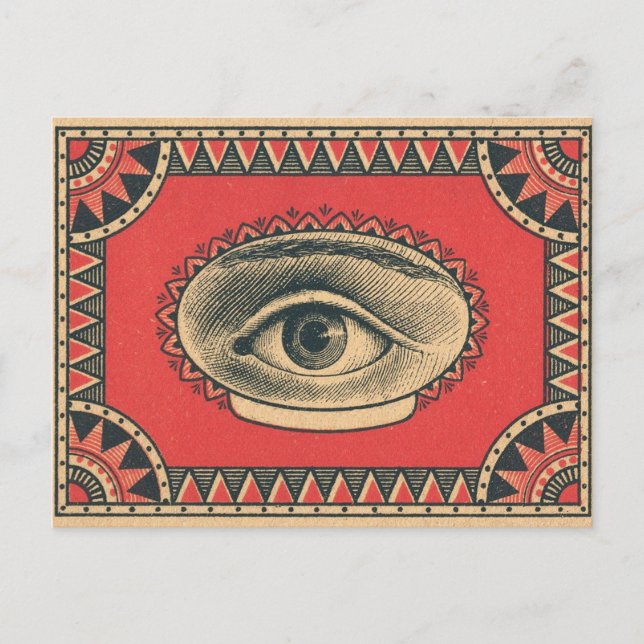 Carte Postale oeil de sagesse (Devant)