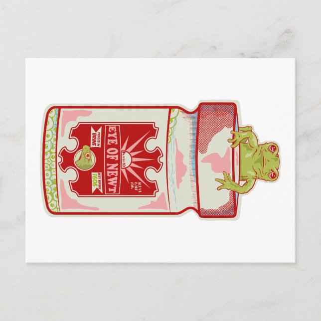 Carte Postale Oeil de triton Macbeth (Devant)