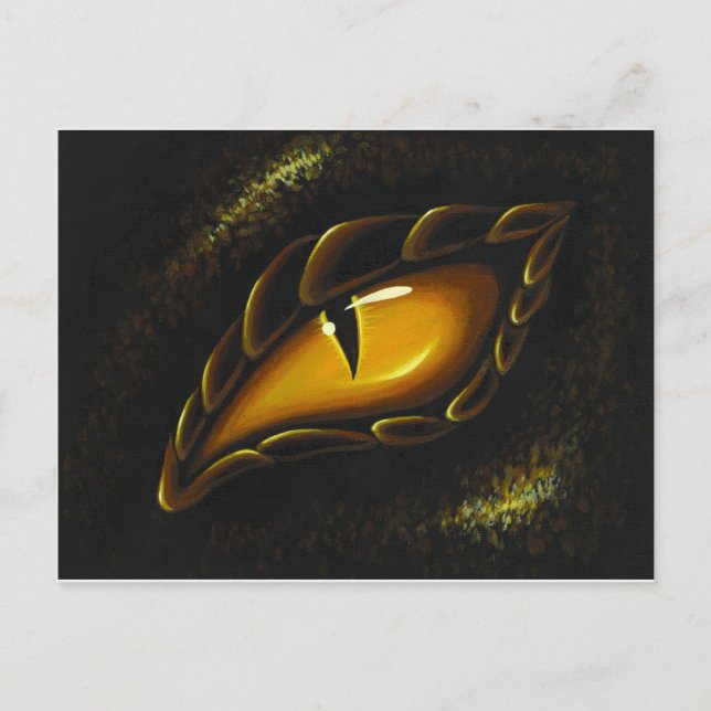 Carte Postale OEil d'or (Devant)