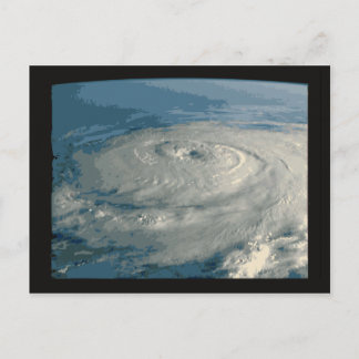 Carte Postale Oeil d'ouragan