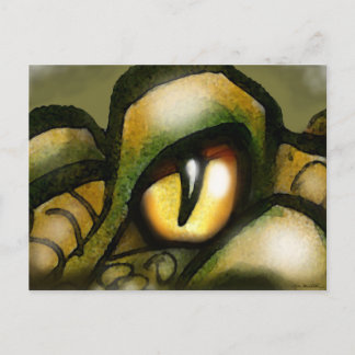Carte Postale OEil dragon