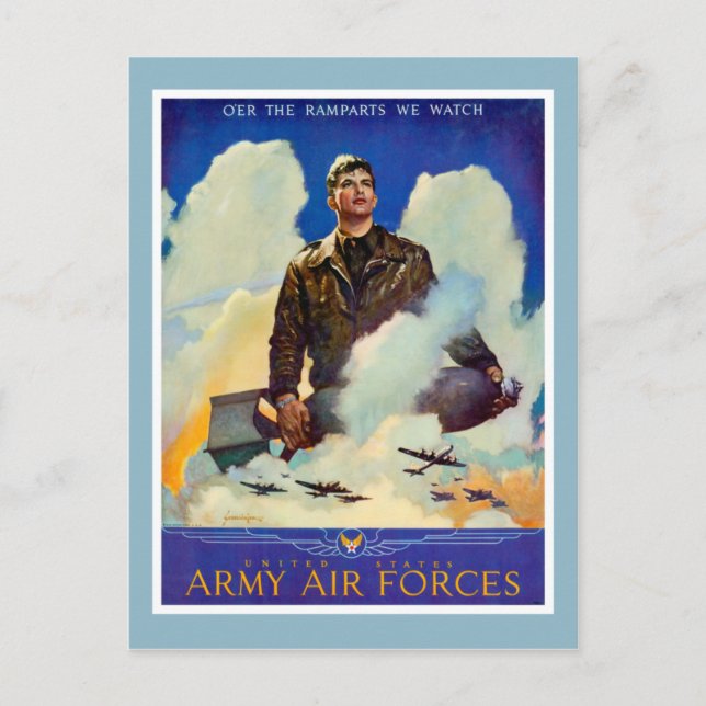 Carte Postale O'er the Ramparts que nous regardons (Devant)