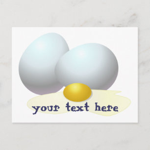 Carte postale Oeuf