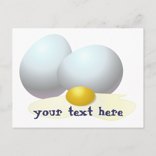 Carte postale Oeuf (Devant)