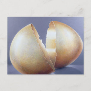 Carte Postale Oeuf de l'âge de bronze fissuré