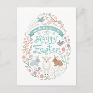 Carte postale OEuf de Pâques