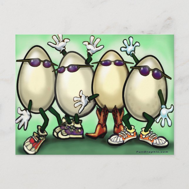 Carte Postale Oeufs (Devant)