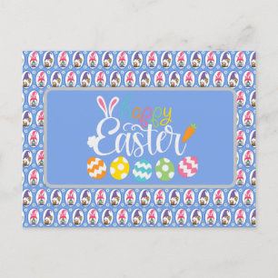 Carte Postale Œufs de Pâques joyeux