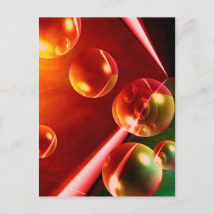 Carte Postale Oeuvre Abstraite contemporaine de Serdar Hizli