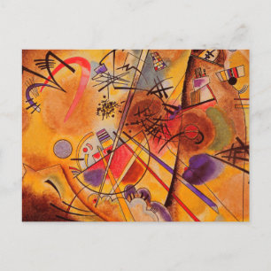 Carte Postale Oeuvre Abstraite de Kandinsky