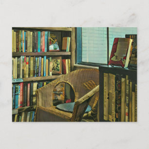 Carte Postale Œuvre d'art de livre vintage