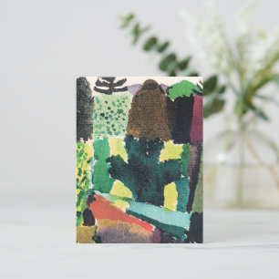 Carte Postale Œuvre d'art de Paul Klee, Parc,