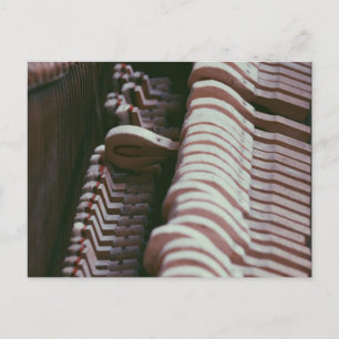Carte Postale Œuvre d'art de piano cool