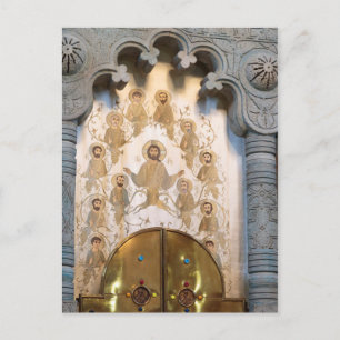 Carte Postale Œuvre d'art de saint chrétien