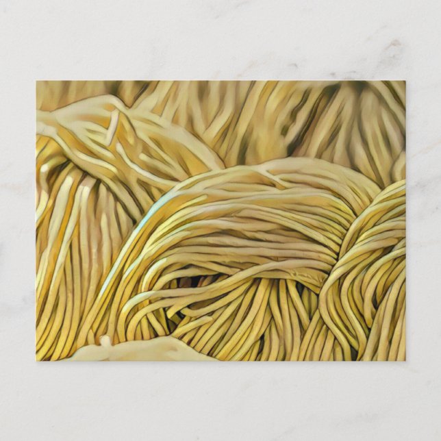 Carte Postale Œuvre d'art pour amateur de Ramen (Devant)
