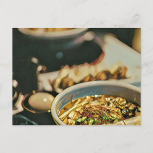 Carte Postale Œuvre d'art Ramen